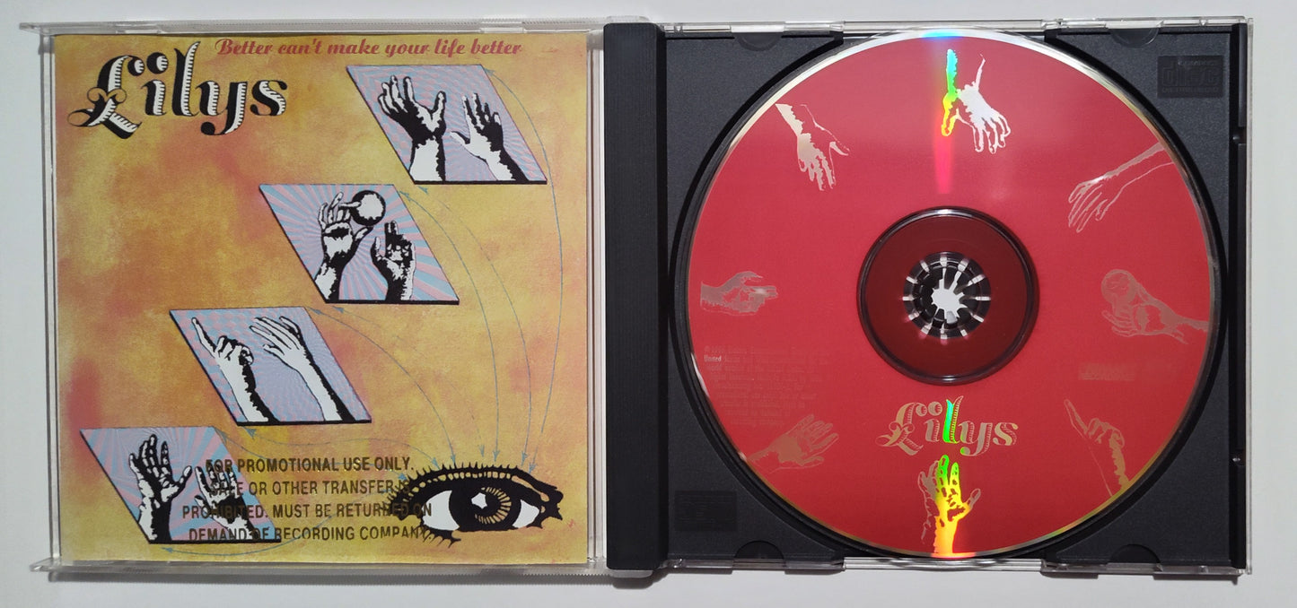 Lilys - "Better Can't Make Your Life Better" - INDIE COMPACT DISC (Promo Copy) NM/NM