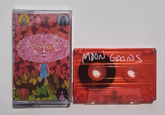Moon Goons - "Lady Of Many Faces" - INDIE CASSETTE TAPE M/M (Album Art by Alex Borrego) *⭐*