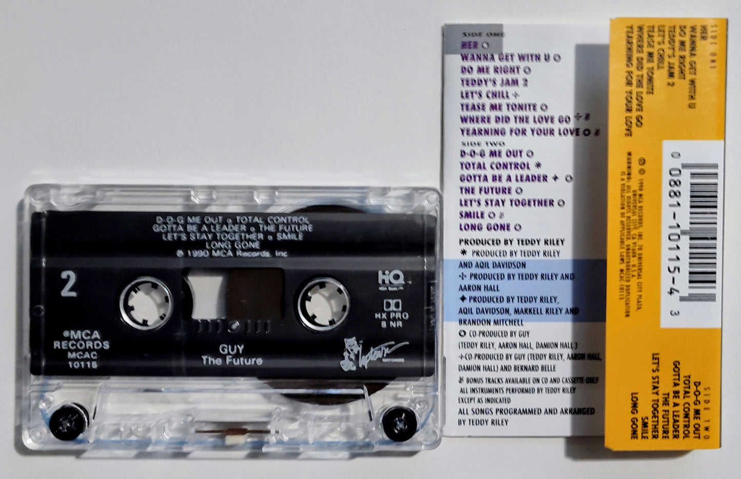 Guy - "The Future" - CASSETTE TAPE VG/VG+