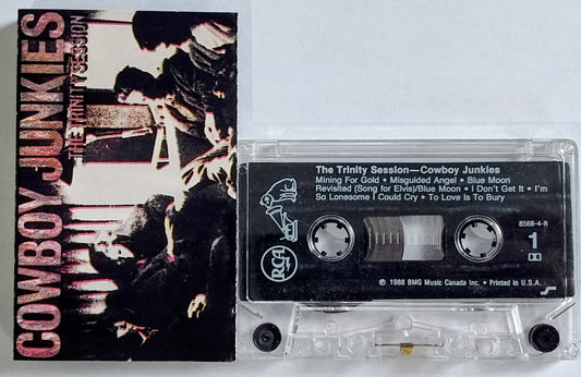 Cowboy Junkies - “The Trinity Sessions” - CASSETTE TAPE VG+/VG *🚨*
