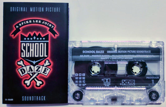 Various Artists - "School Daze Soundtrack" - CASSETTE TAPE (DOLBY HX PRO B NR) VG+/VG+