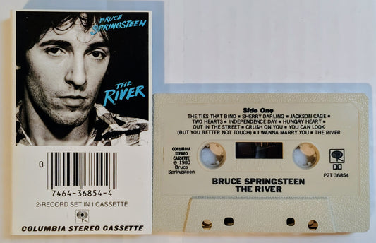 Bruce Springsteen - "The River" - CASSETTE TAPE VG+/VG+