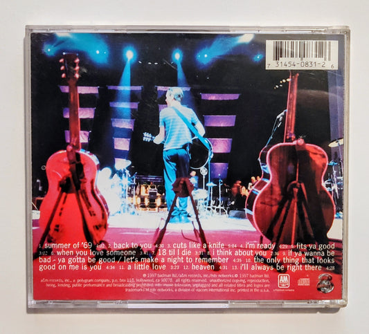 Bryan Adams - "MTV Unplugged" - COMPACT DISC VG+/VG+