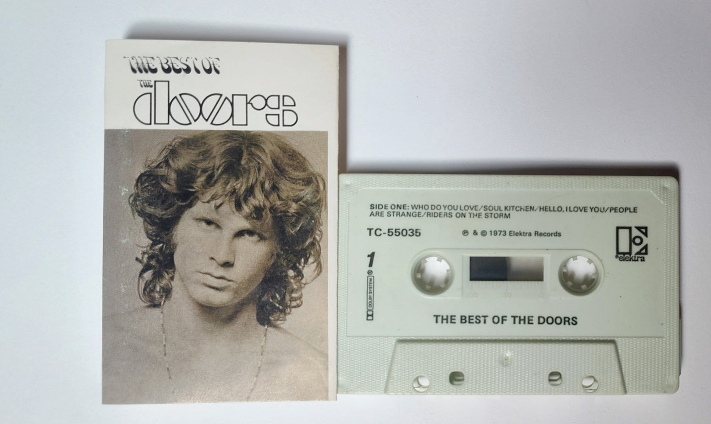 Doors, The - "The Best Of The Doors" - CASSETTE TAPE (DOLBY) VG/G+
