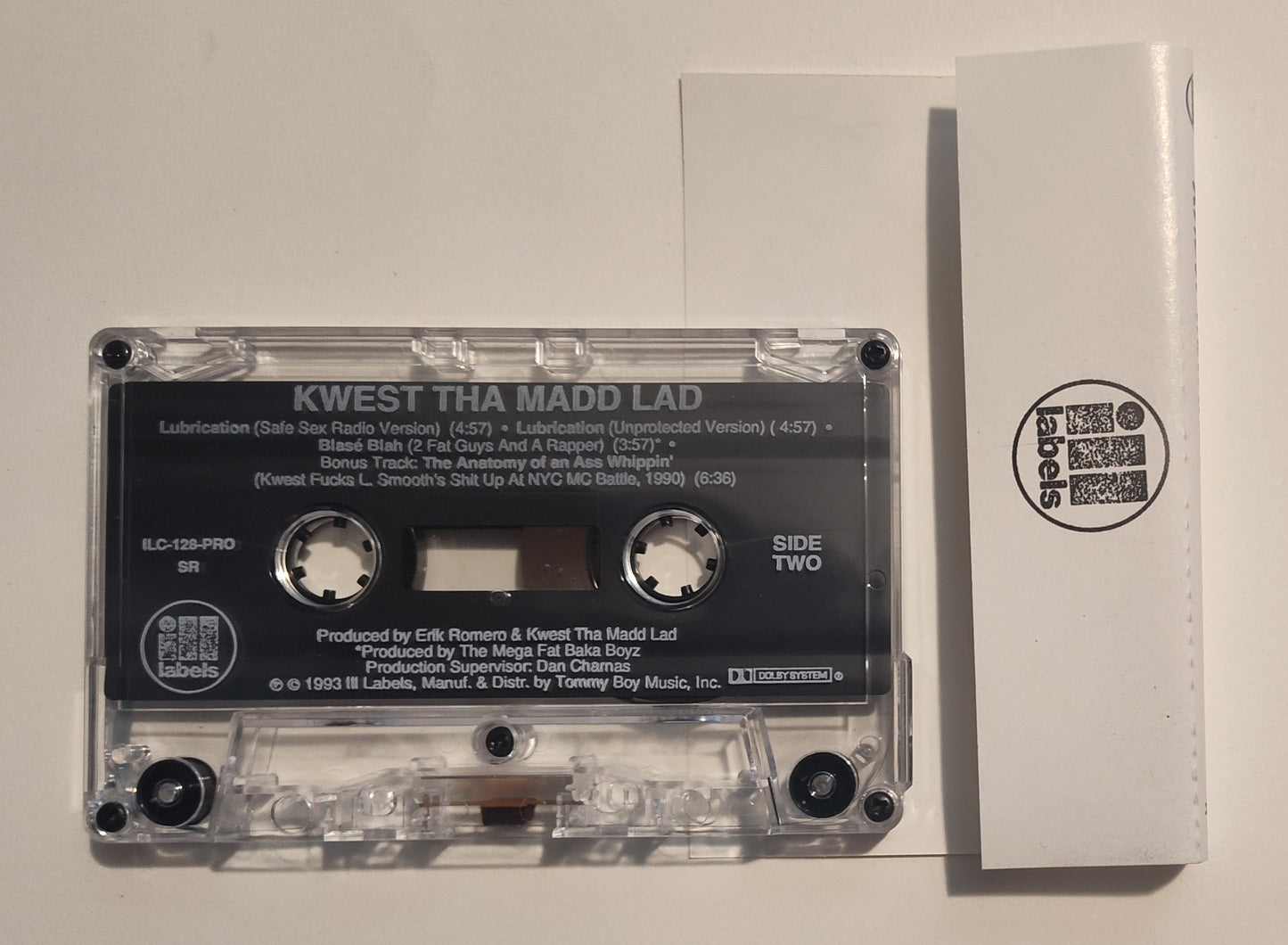 Kwest Tha Madd Ladd - CASSETTE TAPE (DOLBY) NM/NM