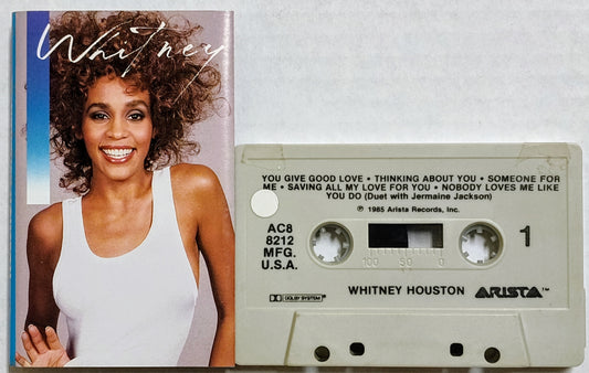 Whitney Houston - “Whitney” - CASSETTE TAPE VG+/VG