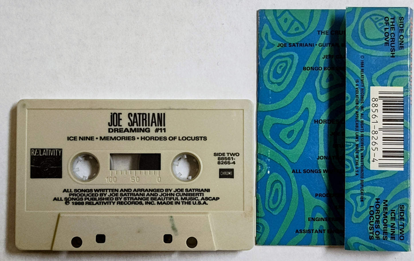 Joe Satriani - “Dreaming #11” - CASSETTE TAPE VG/VG+