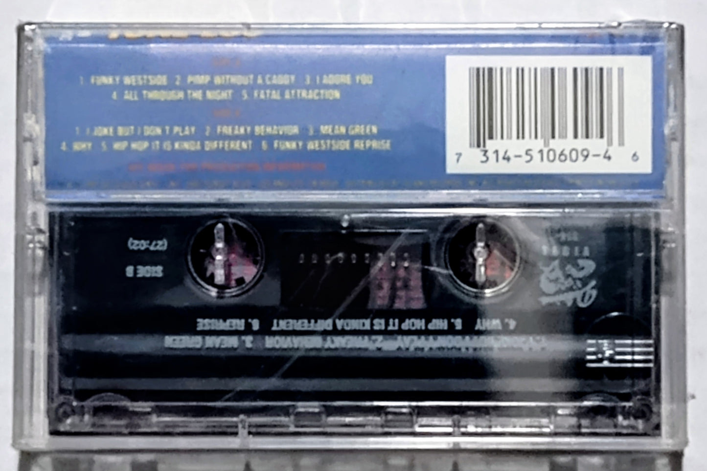 Tone-Lōc - "Cool Hand Lōc" - CASSETTE TAPE NM/M (Sealed with hype sticker; tiny tears in cellophane)