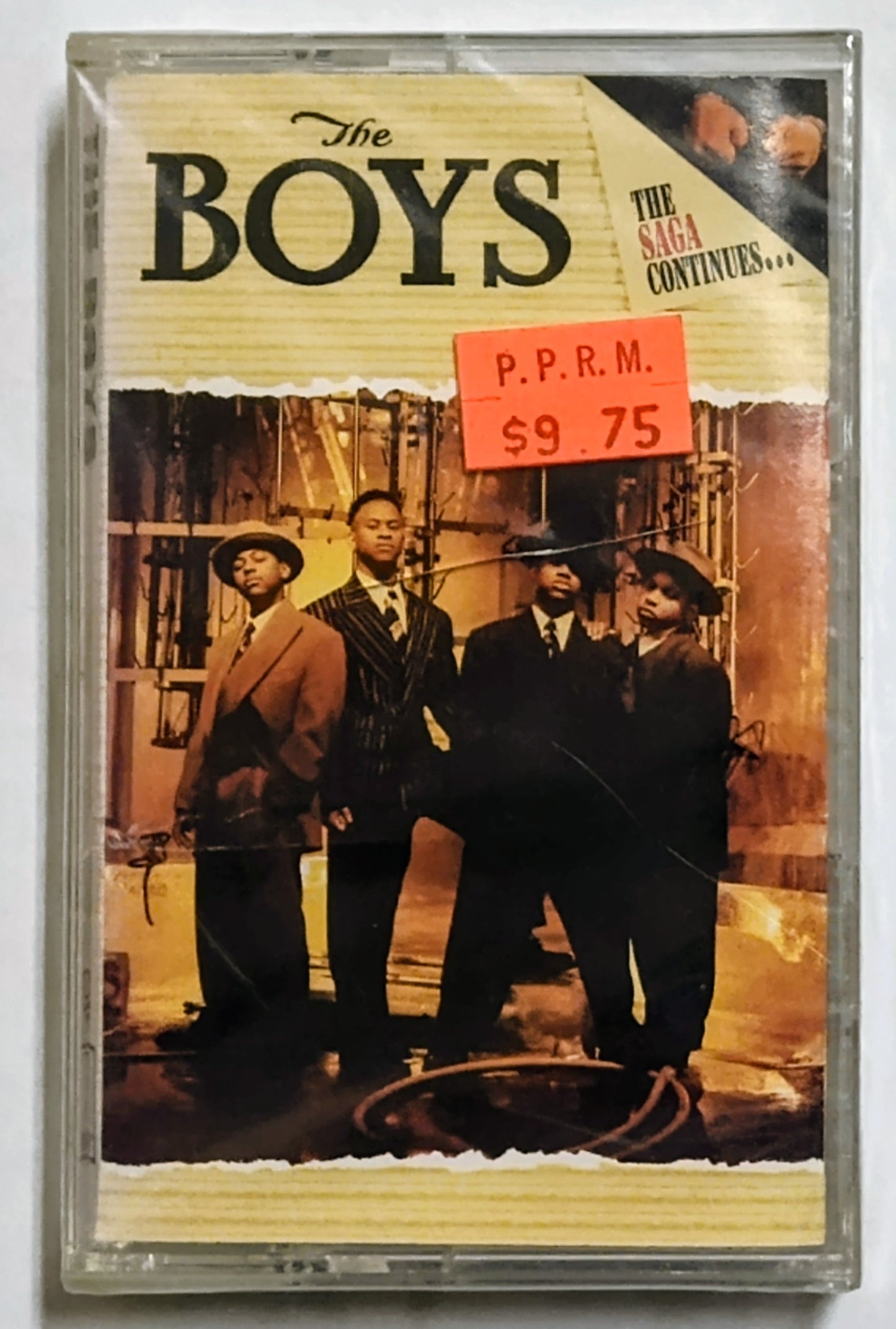 Boys, The - “The Saga Continues…” - CASSETTE TAPE M/M (Sealed)