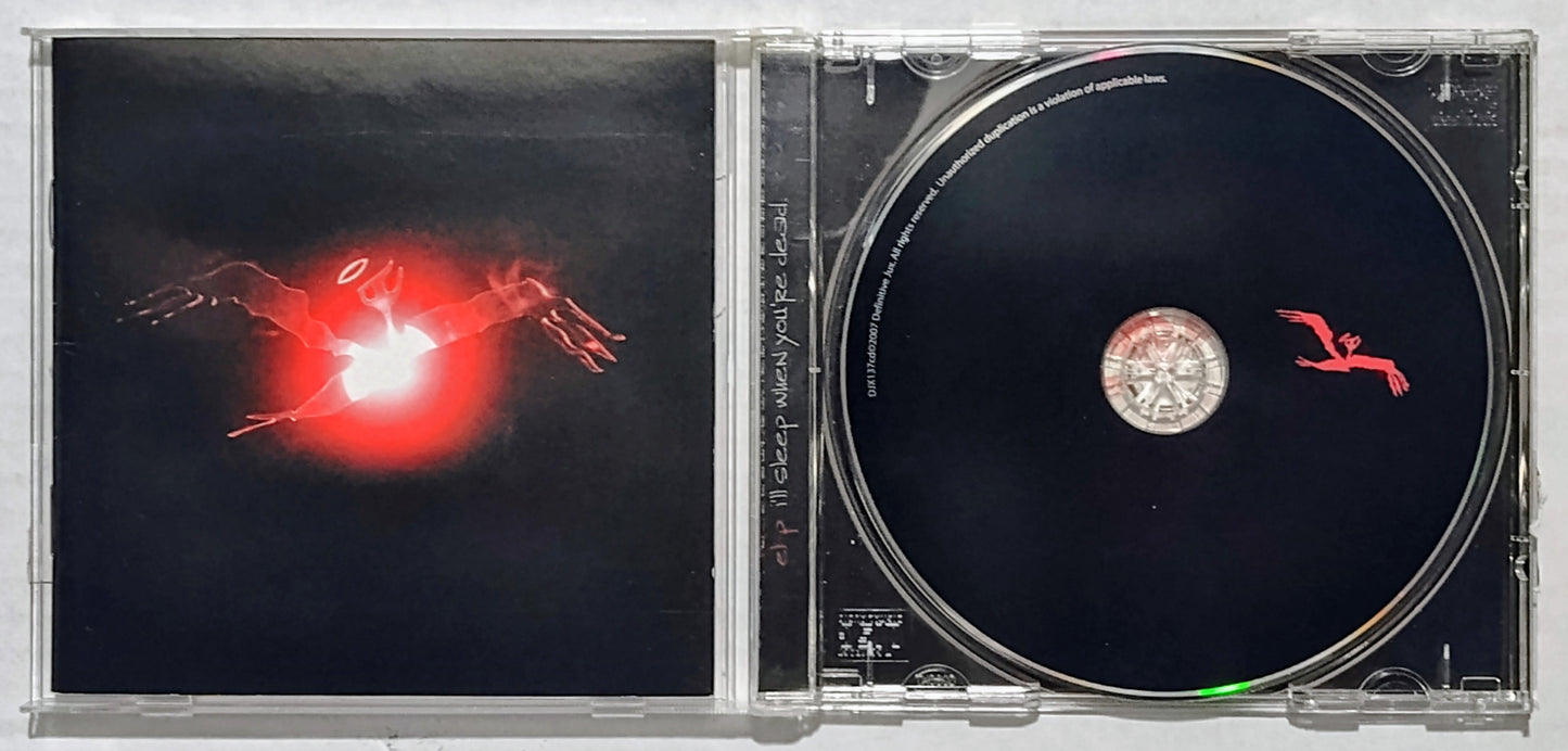 El-P - “I’ll Sleep When You're Dead” - INDIE COMPACT DISC VG/VG