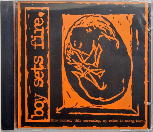 Boy Sets Fire - "This Crying, This Screaming, My Voice Is Being Born EP" - INDIE COMPACT DISC M/M (Sealed)