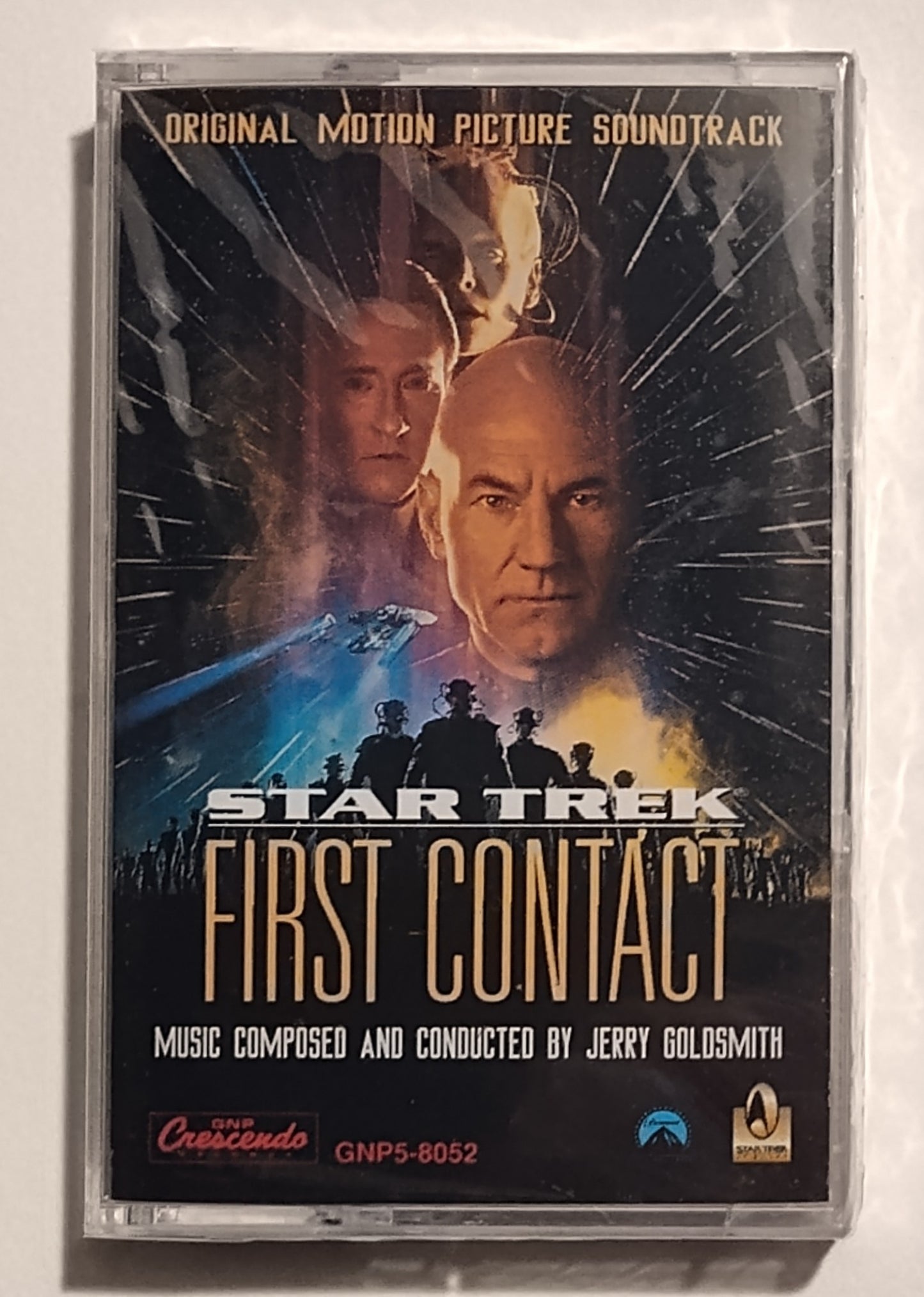 Jerry Goldsmith - "Star Trek: First Contact Original Motion Picture Soundtrack" - CASSETTE TAPE M/M (Sealed)