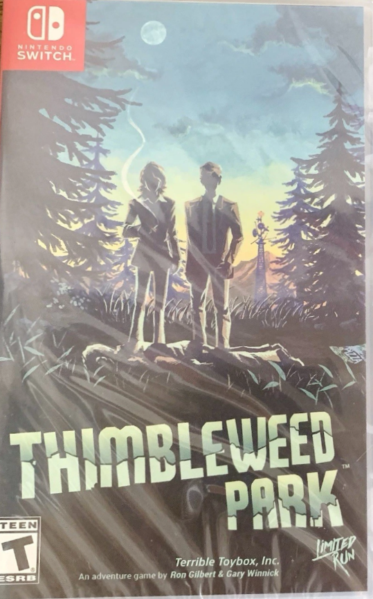 Thimbleweed Park (Limited Run Games; From The Creator Of "Maniac Mansion") - NINTENDO SWITCH GAME (Complete)