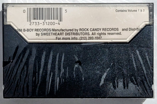 Man & His Music - “Man & His Music (Boogie Down Productions)” - CASSETTE TAPE VG+/M (Sealed; large crack in cover of case)