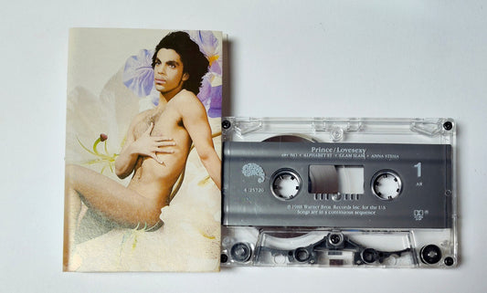 Prince - "LoveSexy" - CASSETTE TAPE (AR; DOLBY HX PRO B NR) VG+/VG+