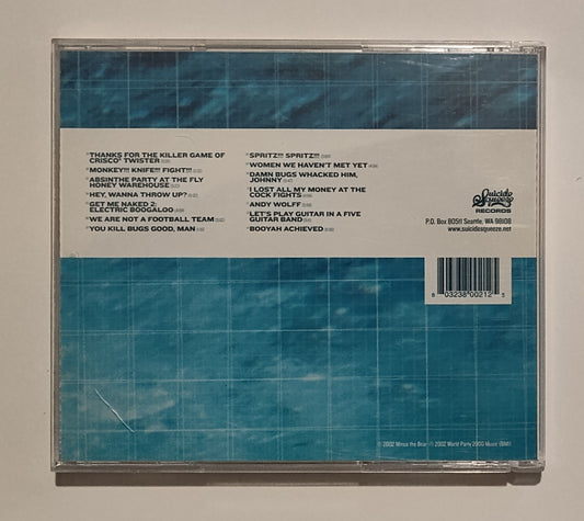 Minus The Bear - "Highly Refined Pirates" - INDIE COMPACT DISC VG+/VG