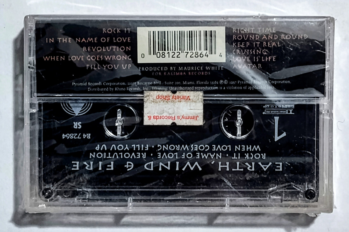 Earth Wind & Fire - “In The Name Of Love” - CASSETTE TAPE M/M (Sealed)