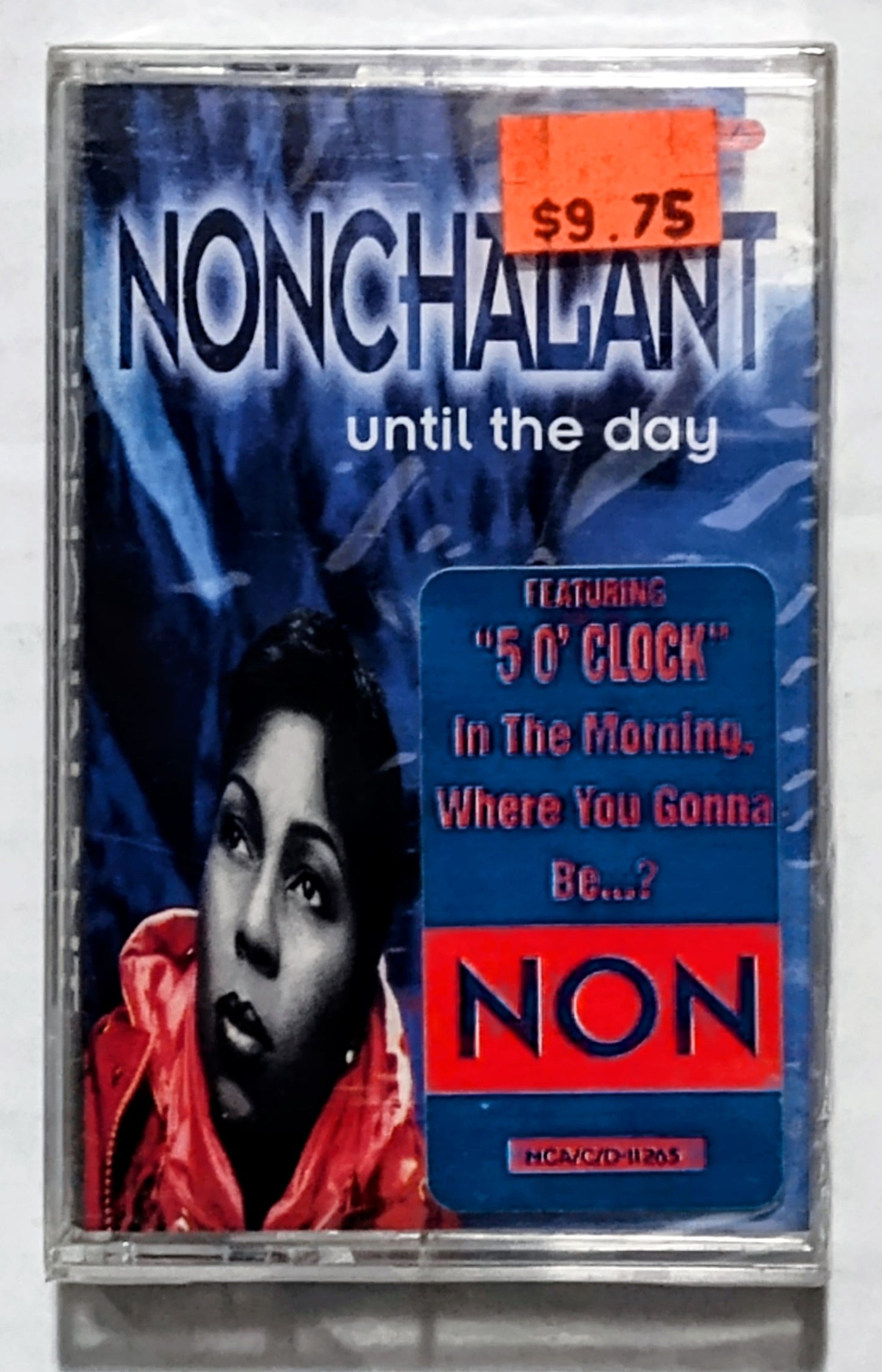 Nonchalant - “Until The Day” - CASSETTE TAPE NM/M (Sealed with hype sticker; crack in back of case)