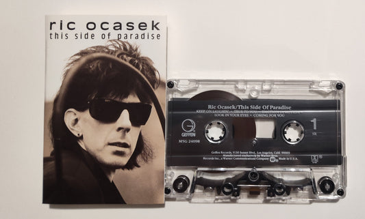 Ric Ocasek (The Cars) - "This Side Of Paradise" - CASSETTE TAPE (SR; DOLBY HX PRO B NR) VG+/VG+