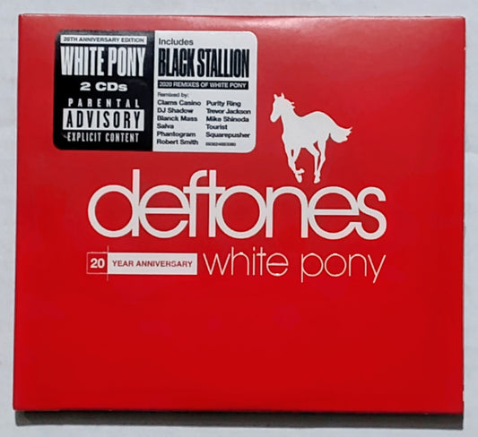 Deftones - “White Pony: 20 Year Anniversary Edition (Includes Black Stallion Remixes)” - COMPACT DISC (2x) NM/NM