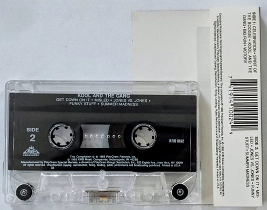 Kool & The Gang - “Celebration” - CASSETTE TAPE VG/VG