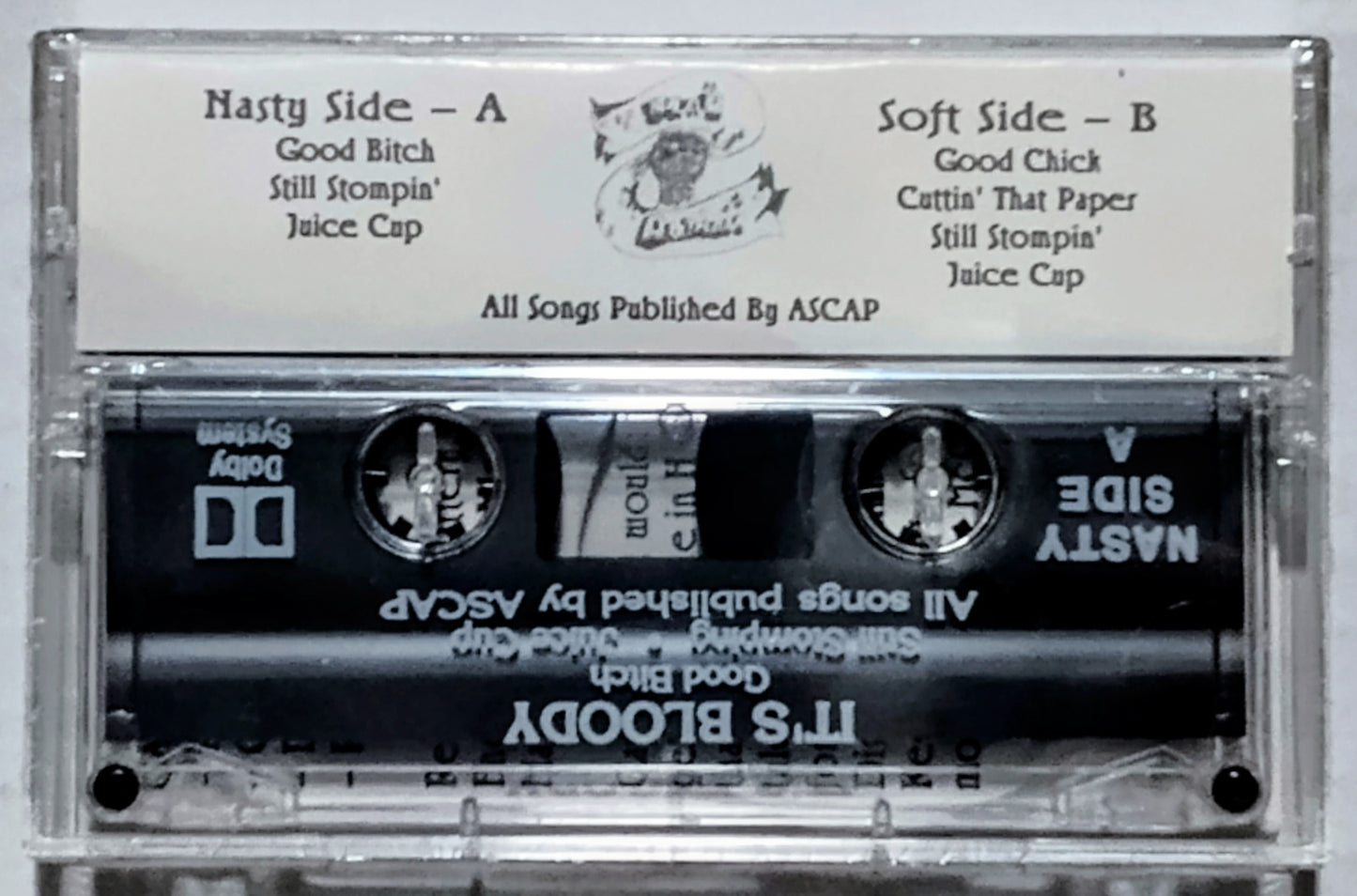 Capital Crime - “It’s Bloody” - CASSETTE TAPE NM/M (Sealed; holes in cellophane)