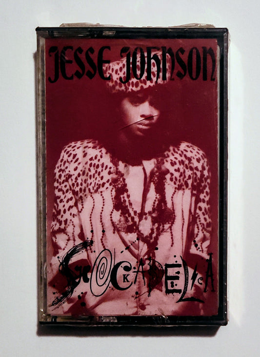 Jesse Johnson - "Shockadelica" - CASSETTE TAPE NM/M (Sealed; cracked cover)