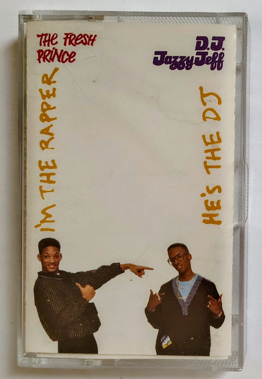 DJ Jazzy Jeff & The Fresh Prince "He's The DJ, I'm The Rapper" - CASSETTE TAPE VG+/VG+