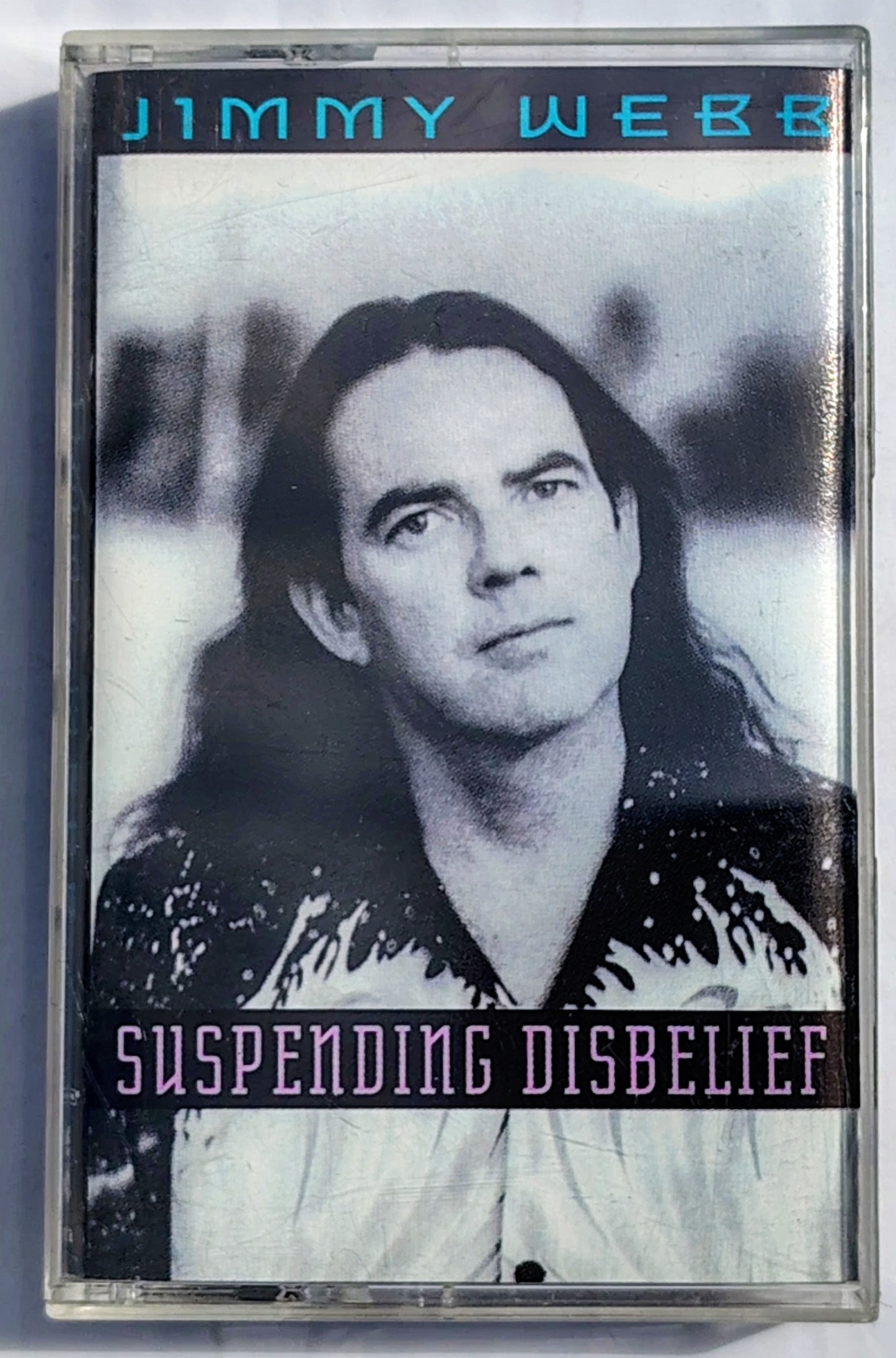 Jimmy Webb - “Suspending Disbelief” - CASSETTE TAPE VG+/VG+