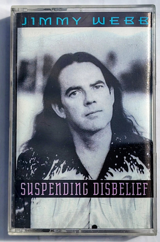 Jimmy Webb - “Suspending Disbelief” - CASSETTE TAPE VG+/VG+