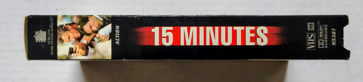 15 Minutes - VHS (*Not Graded; see notes/photos)