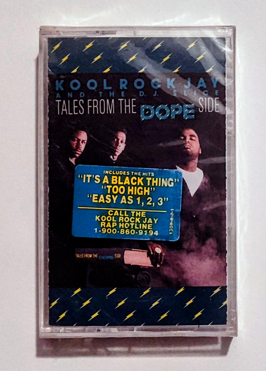 Kool Rock Jay And The D.J. Slice "Tales From The Dope Side" - CASSETTE TAPE M/M (Sealed)
