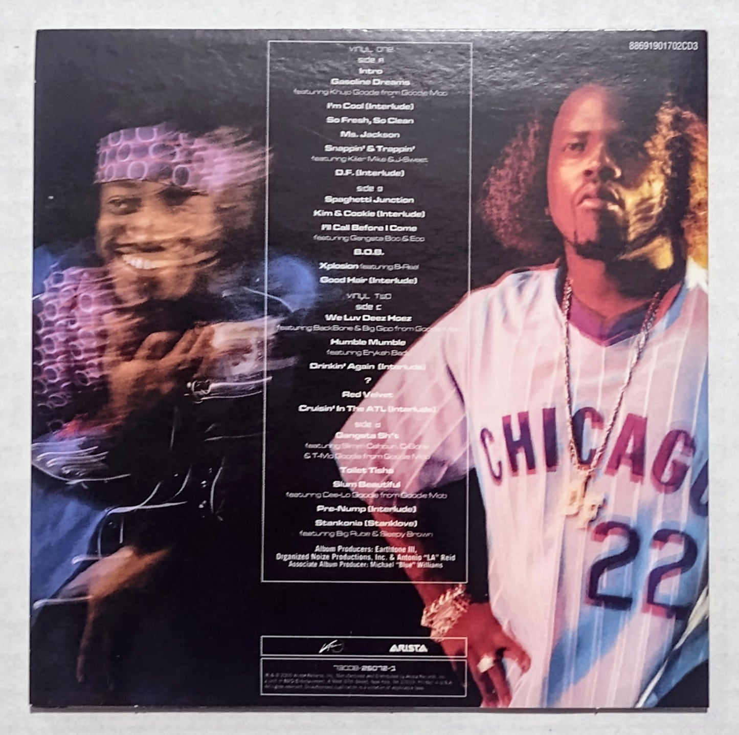 Outkast - “Album 3-Pack: ATLiens; Aquemini; Stankonia” - COMPACT DISC (3x; Vinyl-type sleeve replicas) VG+/NM