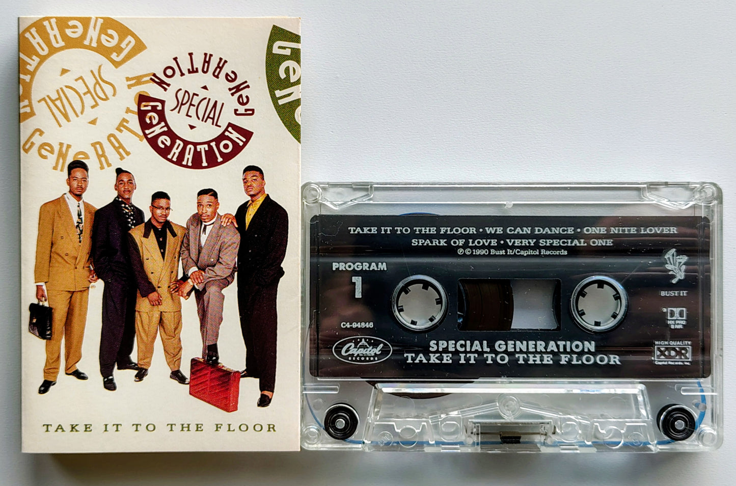 Special Generation - “Take It To The Floor” - CASSETTE TAPE VG+/VG+