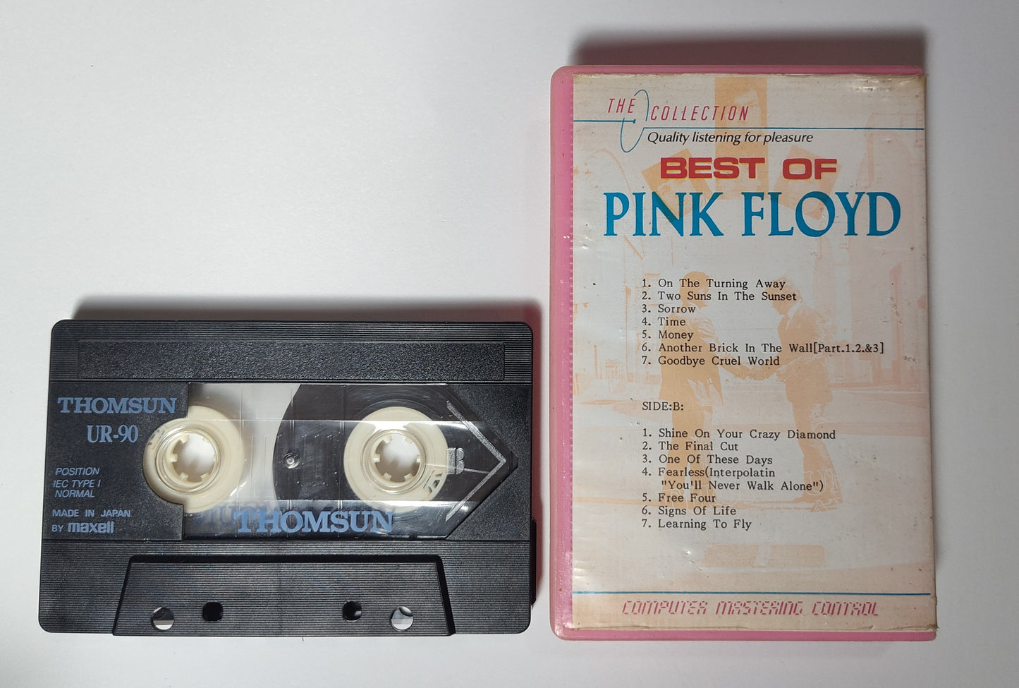 Pink Floyd - "The Best Of Pink Floyd" - CASSETTE TAPE (Indonesia; Unofficial; Thomsun Classics; Stereo; Sounds awesome!) VG/VG+