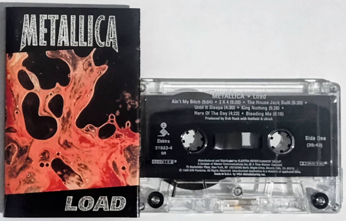 Metallica - "Load" - CASSETTE TAPE VG/VG