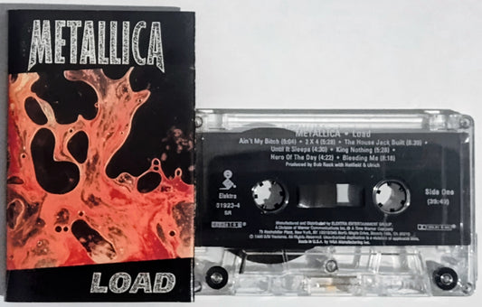 Metallica - "Load" - CASSETTE TAPE VG/VG