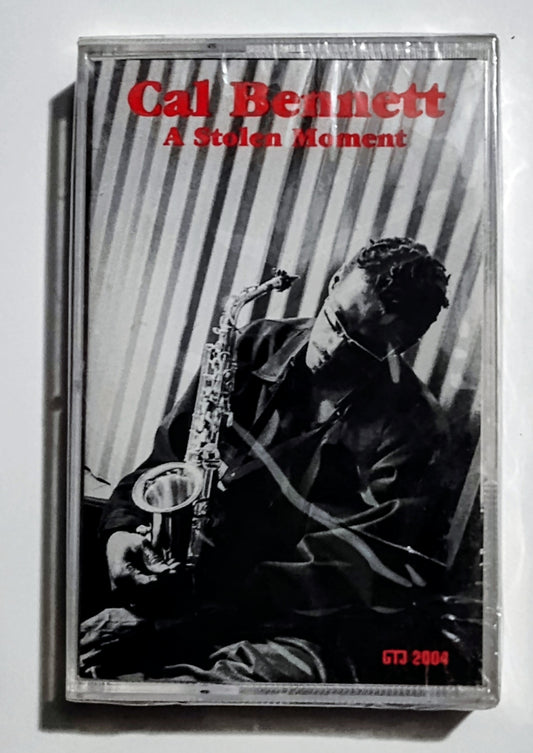Cal Bennett - "A Stolen Moment" - CASSETTE TAPE VG+/M (Sealed; cracked cover)