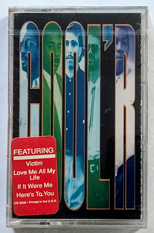 Cool’r - “Cool’r” - CASSETTE TAPE VG+/M (Sealed with drill hole thru spine)