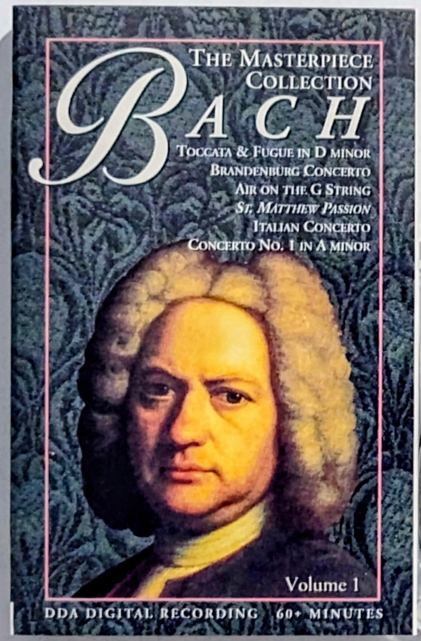 Bach - “The Masterpiece Collection” - CASSETTE TAPE NM/NM