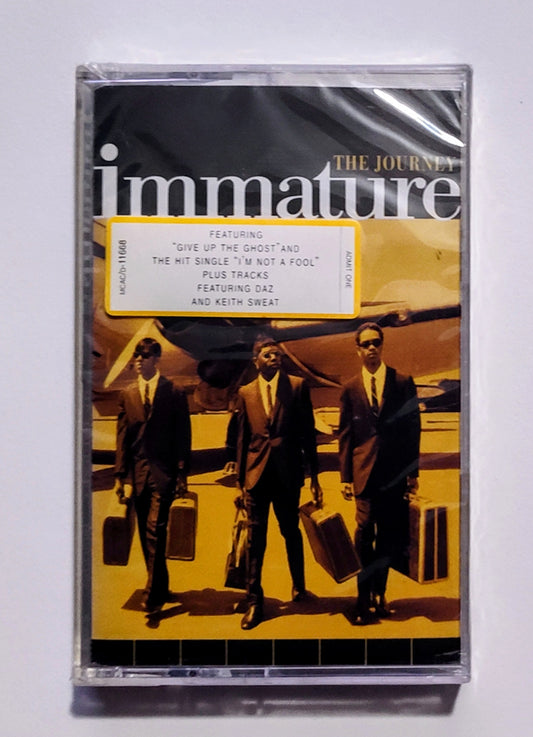Immature - "The Journey" - CASSETTE TAPE (DOLBY HX PRO B NR) M/M (Sealed w/ hype sticker)