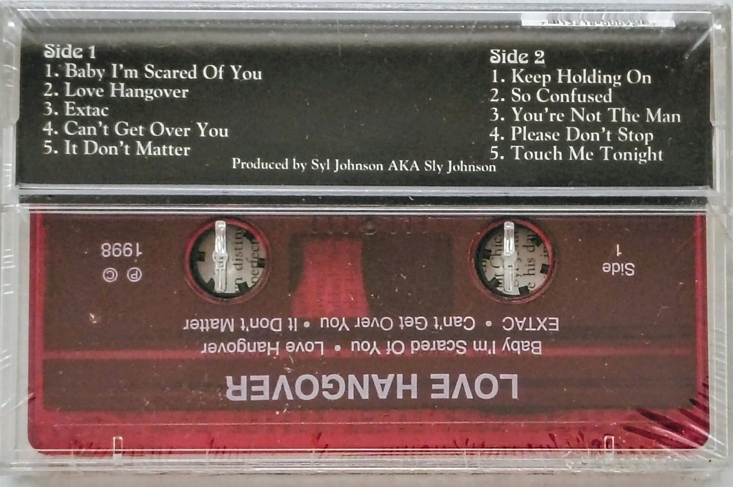 Syleena Johnson - "Love Hangover" - CASSETTE TAPE M/M (Sealed)
