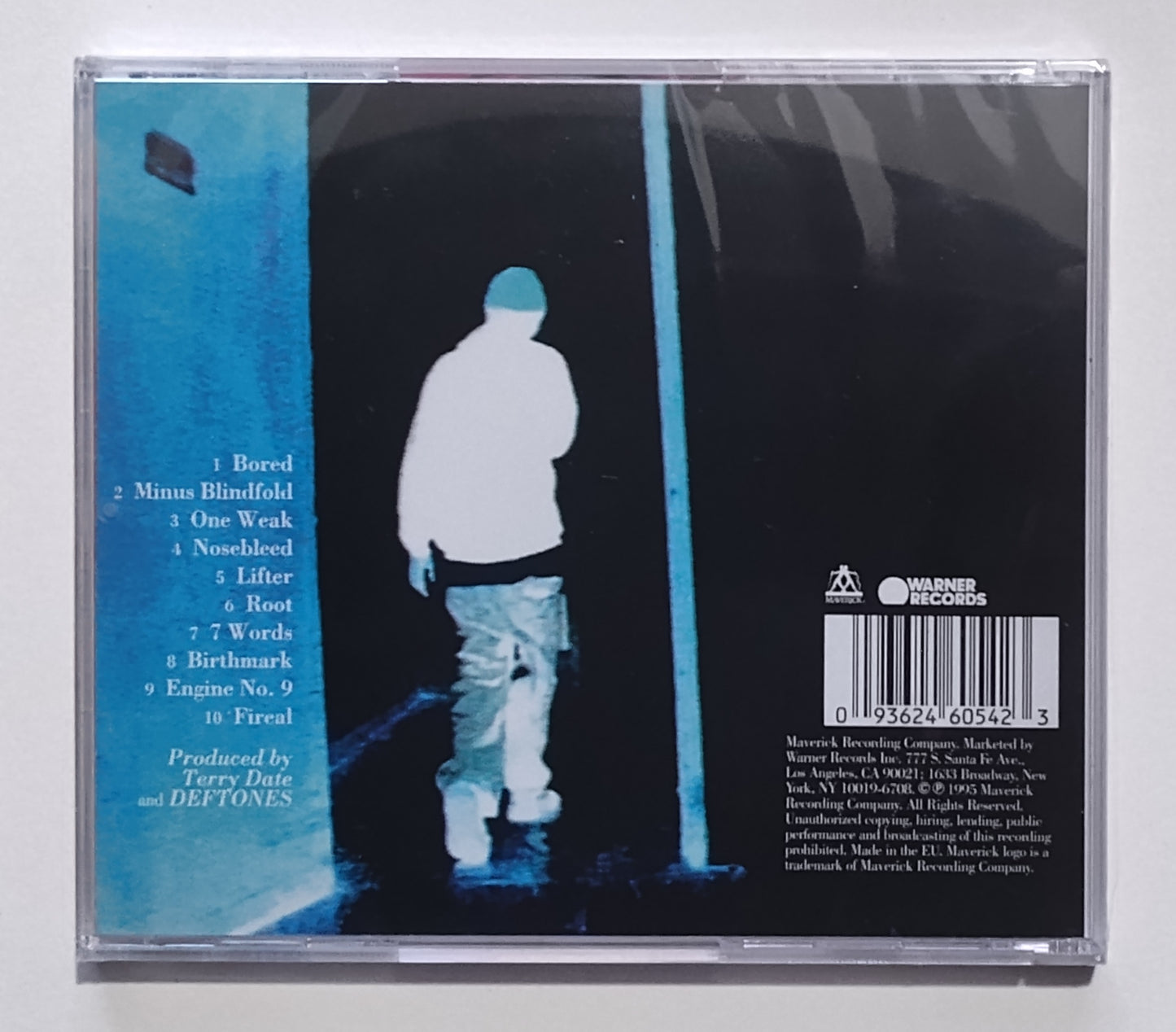 Deftones - "Adrenaline" - COMPACT DISC NM/M (Sealed; small cracks in case; small break in seal)