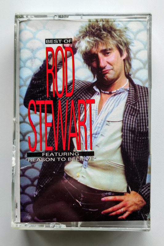 Rod Stewart - “Best Of” - CASSETTE TAPE VG/VG+