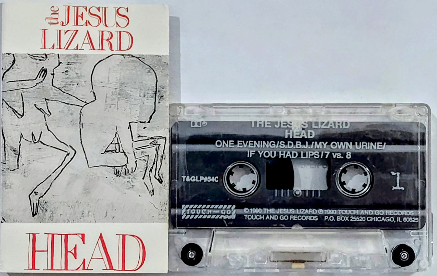 Jesus Lizard, The - “Head” - CASSETTE TAPE VG/G+