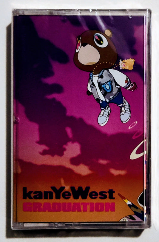 Kanye West - "Graduation" - CASSETTE TAPE (Italy"Fan Club" Tape) M/M (Sealed)
