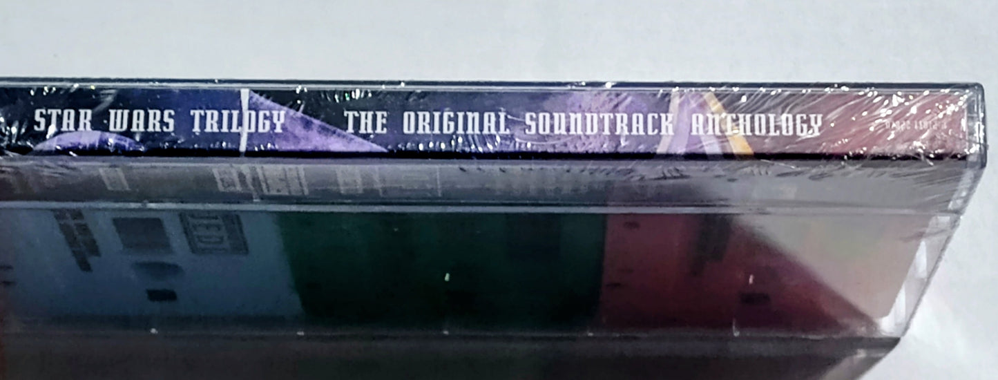 John Williams - "Star Wars Trilogy" - (3)CASSETTE TAPE(S) Italy "Fan Club" Limited Edition Import) M/M (Sealed; last copy)