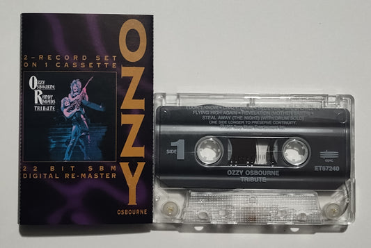 Ozzy Osbourne - "Tribute (Remastered)" - CASSETTE TAPE VG+/VG+