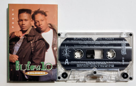 Buffalo Soldiers - "Penny" - CASSETTE TAPE VG+/VG (Small crack in shell/does not affect play)