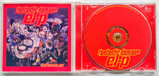 El-P - “Fantastic Damage” - INDIE COMPACT DISC Fair/G+ (Cover is a color printout; no booklet)